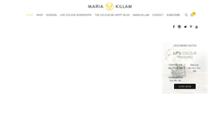 Desktop Screenshot of mariakillam.com